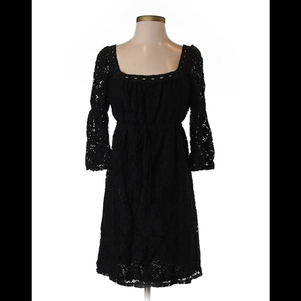 Laundry by Design Black lace dress,‎ small